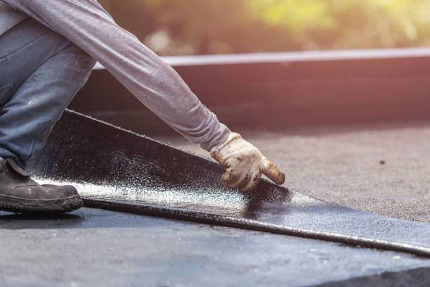 Professional Vapor Barrier Installation technician working in Russiaville, IN